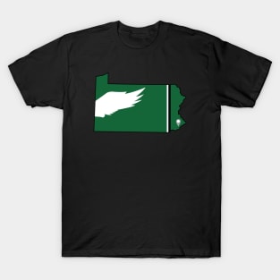 Phildelphia Football (Throwback) T-Shirt